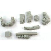 PZ35520 独・38 t 軽戦車用・車外装備品 [1/35 レジン製ディティールアップパーツ]