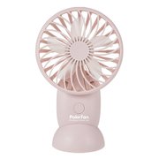 充電式ポケットファン Poke Fan USB充電式 ピンク HD-T1913PK