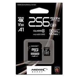 ヨドバシ.com - ハイディスク HIDISC microSDXCカード 256GB Class10 UHS-I U3 V30 A1 最大読込90MB/s 最大書込60MB/s HDMCSDX256GCL10V30 通販【全品無料配達】 ヨドバシ.com - ハイディスク HIDISC microSDXCカード 256GB Class10 UHS-I U3 V30 A1 最大読込90MB/s 最大書込60MB/s HDMCSDX256GCL10V30 通販【全品無料配達】