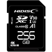 SDXCカード 256GB Class10 UHS-I U3 V30 A1 最大読込90MB/s 最大書込60MB/s HDSDX256GCL10V30