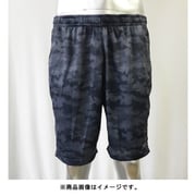 さらっと爽快 ハーフパンツ メンズ 迷彩柄ハーフパンツ 100-502 L クロ