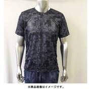 さらっと爽快 ドライTシャツ メンズ 迷彩柄メッシュ半T 100-520 M ネイビー