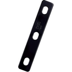 G242 [取付金具 黒 穴径：10mm サイズ：25×148mm]