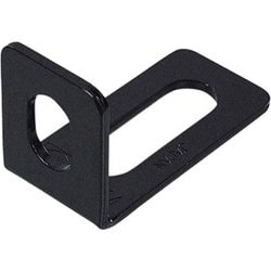G243 [取付金具（L型）黒 穴径：10mm サイズ：25×65×35mm]