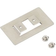 安全計画 ガレージミラー貼り付け金具 約90×50mm・厚さ9.2mm 6718