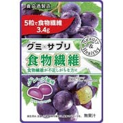 グミ×サプリ 食物繊維 40g(4g×10粒)