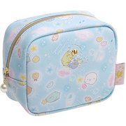 CU66201 ティッシュケース付ポーチ すみっコぐらし すみっコとうみっコ [キャラクターグッズ]