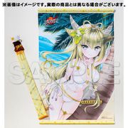天華百剣 牛王吉光と水着デート 刀袋風収納袋つきWスエードタペストリー [キャラクターグッズ]
