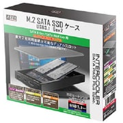 SATA接続用 M.2 SSD×最大2枚搭載ケース SD-M2SA2R