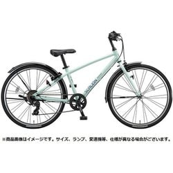 ヨドバシ.com - ブリヂストン BRIDGESTONE SHL67Y 1A953E0 [ジュニアサイクル SCHLEIN（シュライン） 26型  外装7段変速 E.Xミストグリーン 純正バスケット＋チェーンケース装着モデル] 通販【全品無料配達】