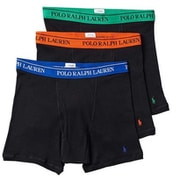 アンダーウェア RCB2H3 W3A BK/OR・BK/GR・BK/BL (S) 3pack Boxers Polo Ralph Lauren