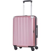 スーツケース 拡張タイプ 旅行日数目安：3～4泊 40L/拡張時46L TSAロック搭載 機内持ち込み可 ピンク SK-0739-50