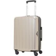 スーツケース 拡張タイプ 旅行日数目安：3～4泊 40L/拡張時46L TSAロック搭載 機内持ち込み可 ゴールドヘアーライン SK-0739-50