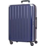 スーツケース 拡張タイプ 旅行日数目安：5～6泊 65L/拡張時73L TSAロック搭載 ネイビーヘアーライン SK-0739-61
