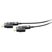 アクティブHDMI光ファイバーケーブル 4K60Hz 4:4:4 対応 脱着型コネクタ 20m CLS-AOCH/60-66
