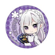 ぎゅぎゅっと缶バッチ Re:ゼロ エミリア 徽章 [キャラクターグッズ]
