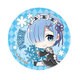 ぎゅぎゅっと缶バッチ Re:ゼロ レム 雪の結晶 [キャラクターグッズ]