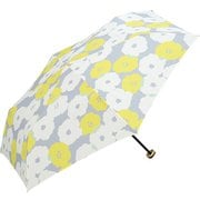 552-116  イエロー [折りたたみ傘  ピオニ mini 手開き 6本骨 婦人 60cm]