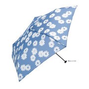 折りたたみ傘 スーパーライト/シルエットマーガレットミニ ユニセックス 軽量 50cm BE-02985 折りたたみ傘 50cm サックス