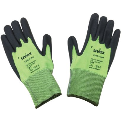 耐切創手袋レベル5 Uvex M C500 Foam 保護用作業手袋 Sipil Poltekba Ac