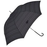 ドットボーダースリムジャンプ 長傘 60cm ブラック 1351