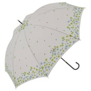 フラワーガーデン 長傘 58cm オフホワイト 1369