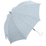 MK629200 サックス [長傘 SV グリッター ジャンプ 8本骨 婦人 60cm]