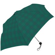 MK634400 グリーン [折りたたみ傘 PUライン 手開き 6本骨 ユニセックス 58cm]