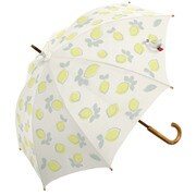 MK625900 ホワイト [長傘 レモン 手開き 8本骨 婦人 47cm]