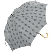 MK631900 グレー [長傘 SV シルエットロマンス 手開き 8本骨 婦人 50cm]