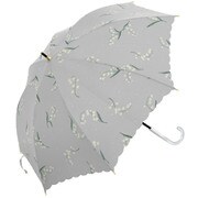 MK632100 グレー [長傘 SV すずらん 手開き 8本骨 婦人 50cm]