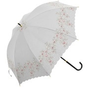 MK632500 グレー [長傘 SV プティローズ 手開き 8本骨 婦人 50cm]