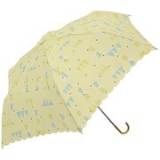 MK633000 イエロー [折りたたみ傘 SV さんかく 手開き 6本骨 婦人 50cm]