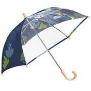 MK498200 ネイビー [長傘 Kid's garden 手開き 8本骨 ガール/ボーイ 45cm]