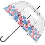 2115210018 [FULTON SUMMER FLOWER Black 長傘 65cm ブラック]