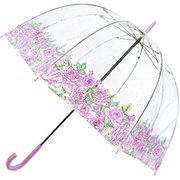 2115256350 [BirdcageComing Up Roses 長傘 65cm ピンク]