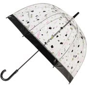 2115256570 [BirdcageMOONBAT Original Crystal/Black 長傘 65cm ブラック]