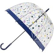 2115256570 [BirdcageMOONBAT Original Crystal/Navy 長傘 65cm ネイビーブルー]