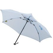 688141-82 サックス [折りたたみ傘  軽量ミニカーボン 手開き 6本骨 ユニセックス 50cm]
