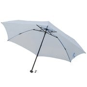 688048-53 サックス [折りたたみ傘  軽量ミニカーボン 手開き 6本骨 ユニセックス 60cm]