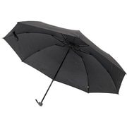 688028-04 ブラック [折りたたみ傘  軽量ミニカーボン 手開き 8本骨 ユニセックス 65cm]
