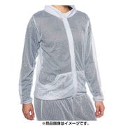sb-jkt-001 L ライトグレー [虫よけメッシュ Lサイズ 防虫ジャケット ユニセックス ライトグレー]