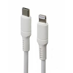 PD対応　Type-C to Lightningケーブル1.0m FS-MFIPDCL100-WH