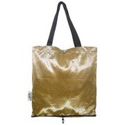 FOLDING TOTE BAG QUILTING JACQUARD トートバッグ ユニセックス ゴールド