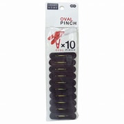 洗濯バサミ スマートホーム オーバルピンチ 10個入 ブラック SH オーバルピンチ 10P BK