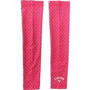 241-9186817-090-FR PK 19L [星柄ドットプリントアームカバー レディース ピンク]