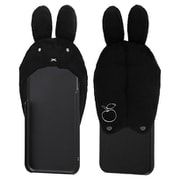 IC-BP7S6GRMB/MF02 [iPhone 8/7/6s/6用 ミッフィー きゃらぐるみケース/フェイス_ブラック]