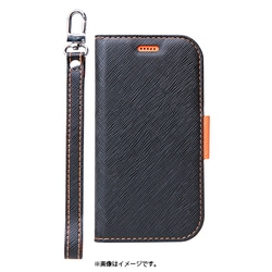 CR_F1LCSPLNU_BO [Corallo NU for らくらくスマートフォン me F-01L  Black+Orange]