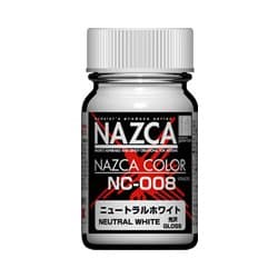 NAZCAカラー NC-008 ニュートラルホワイト [プラモデル用塗料]