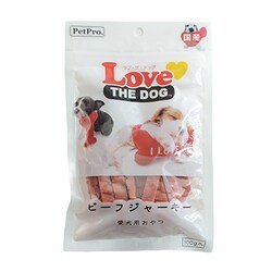 ヨドバシ Com ペットプロ ラブリー ザ ドッグ ビーフジャーキー 100g 犬用おやつ 通販 全品無料配達